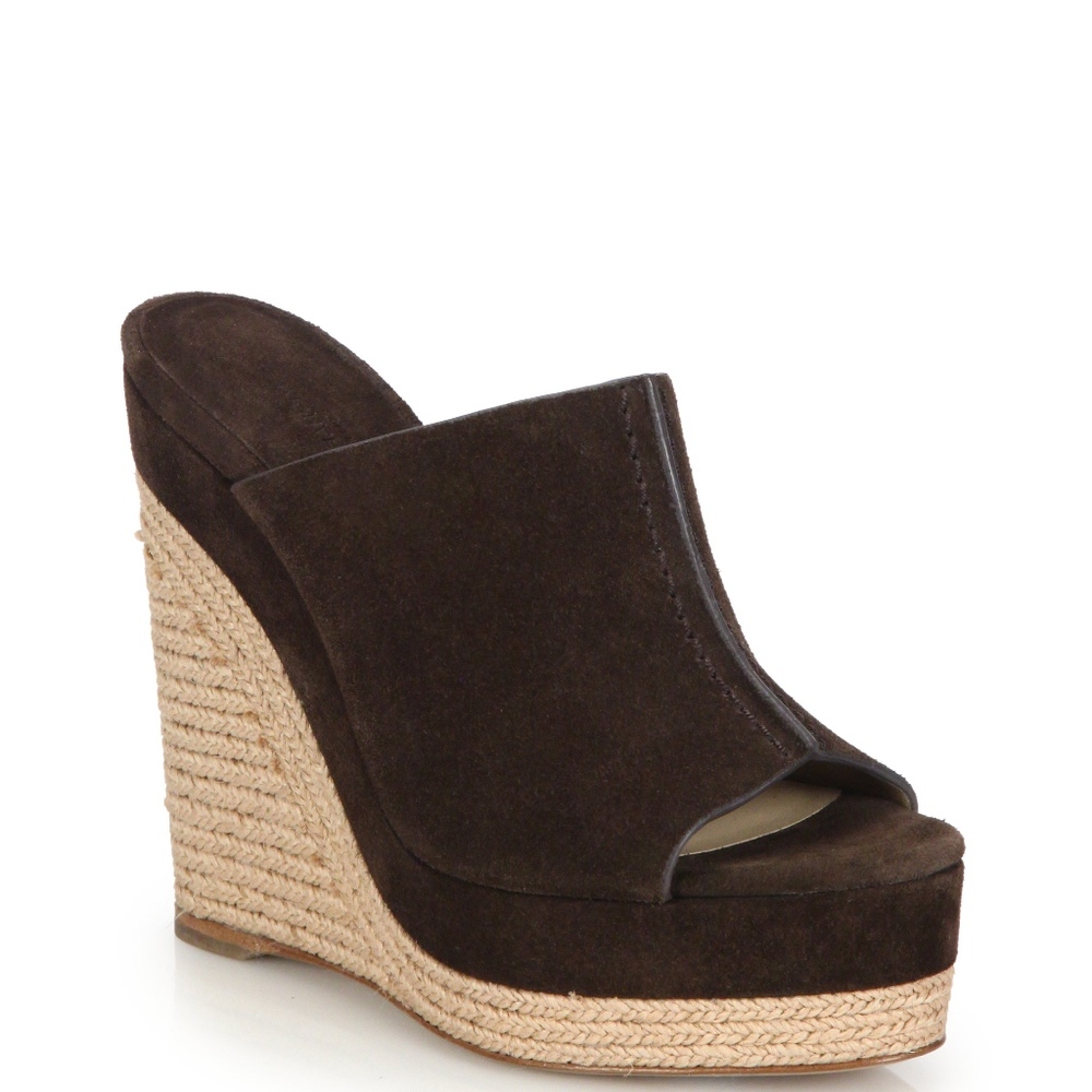 Amazing! Michael Kors Charlize Suede Mule - 6.5 - Picture 1 of 5